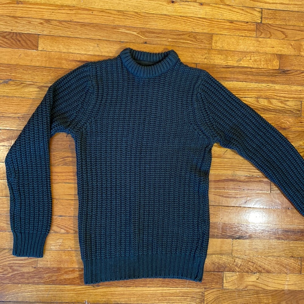 Brave Soul UK Men’s Crewneck Sweater (Green)